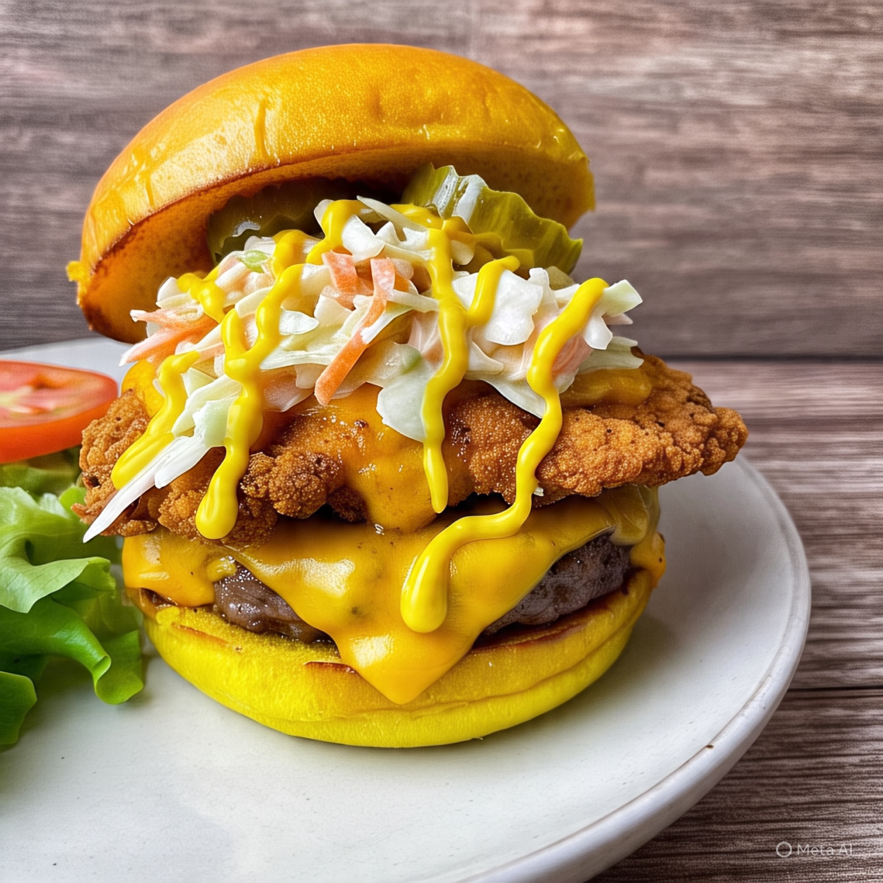 SOLAR CHICKEN BURGER